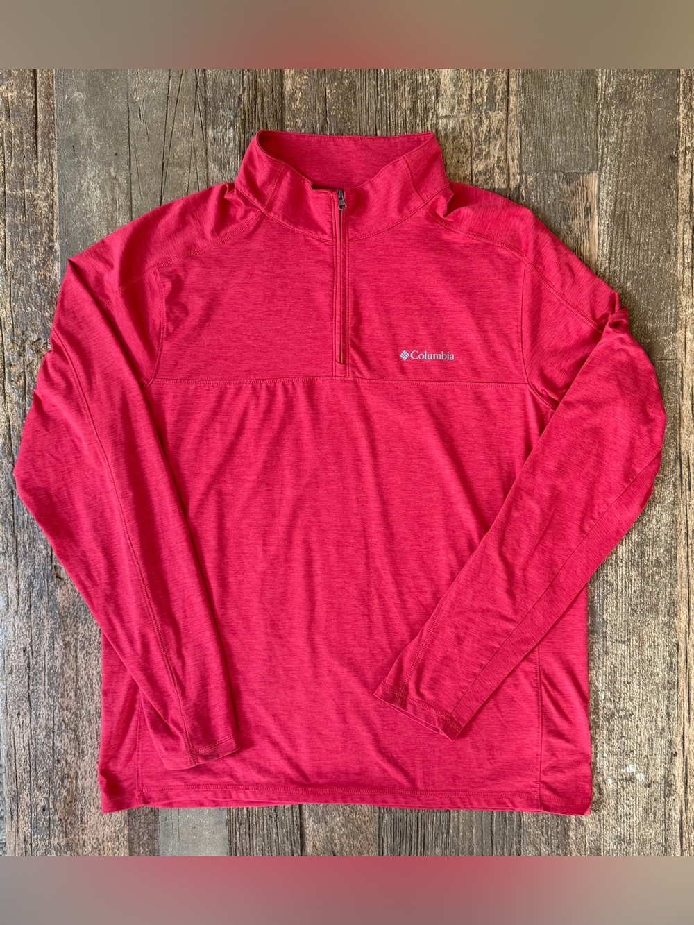 Columbia Mens Omni-Wick Advanced Evaporation 1/4 Zip Pullover Size L